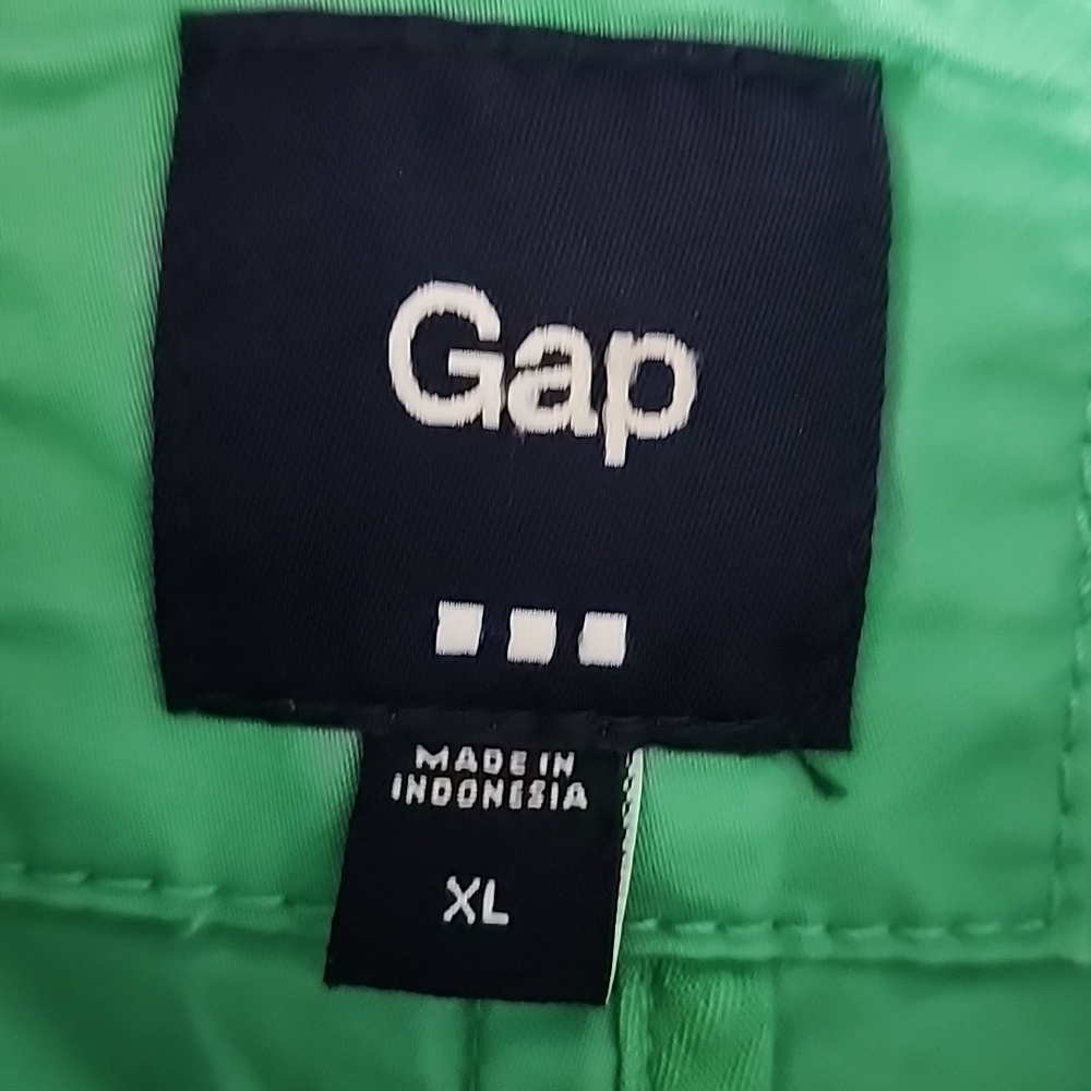 Gap Green Double Breasted Collared Jacket - image 5